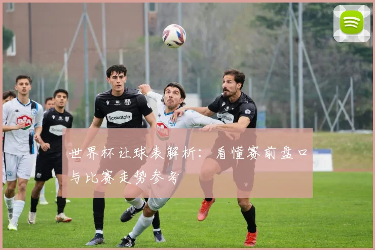 世界杯让球表解析:看懂赛前盘口与比赛走势参考