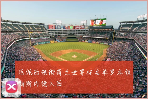 范佩西领衔荷兰世界杯名单罗本领衔斯内德入围